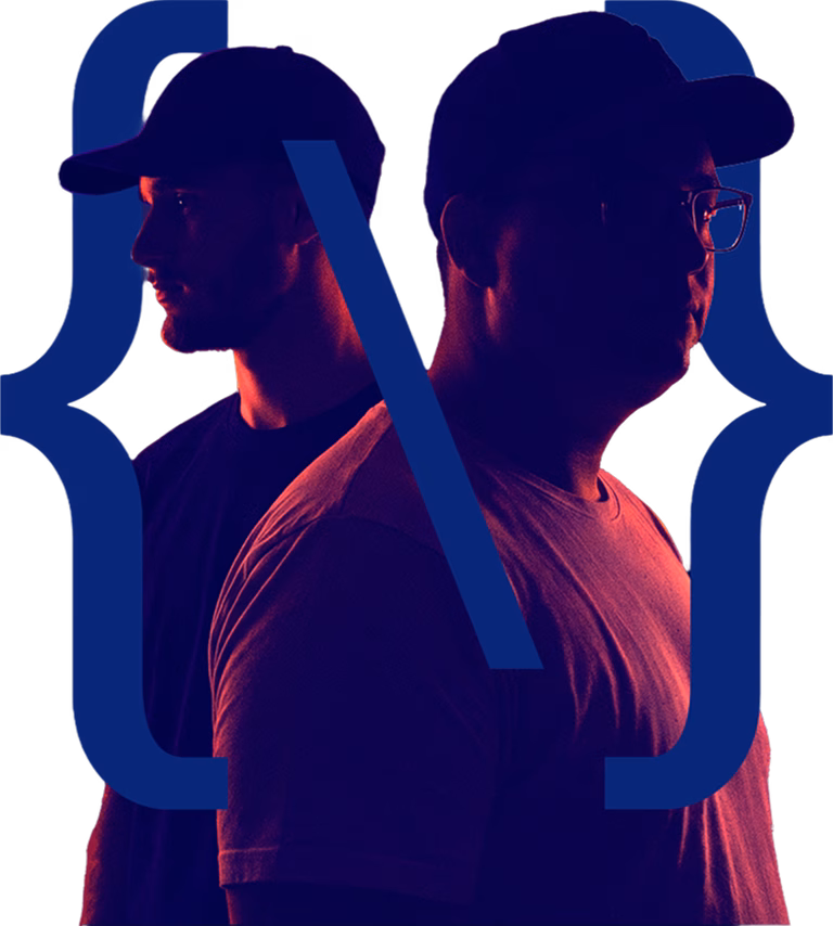 Nael et Yanis Boulayoune, fondateurs de l'agence web Malins d'eau douce